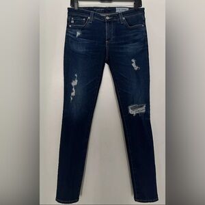 AG Adriano Goldschmied women jeans size 28 R The Legging Super Skinny Ankle